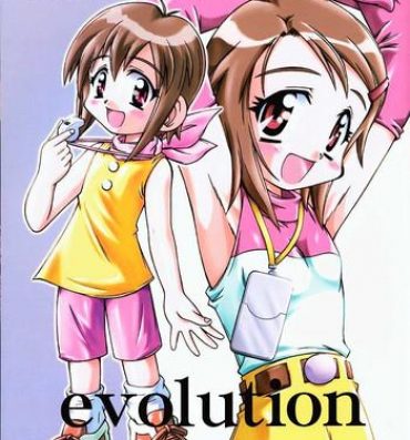 Uncensored evolution- Digimon adventure hentai Beautiful Tits