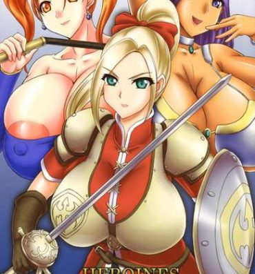 Three Some HEROINES vs MONSTERS- Dragon quest heroes hentai Vibrator