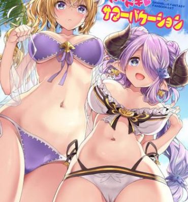 Teitoku hentai Narmaya & Jeanne to Dokidoki Summer Vacation | Narmaya & Jeanne's Passionate Summer- Granblue fantasy hentai Threesome / Foursome