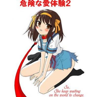 Stockings Suzumiya Haruhi-san no Kiken na Ai Taiken 2- The melancholy of haruhi suzumiya hentai Female College Student