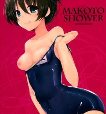 Sex Makoto Shower- Tokyo 7th sisters hentai Screaming