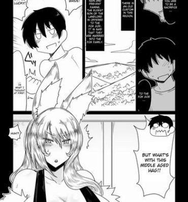 Upskirt Kitsune ni Mukoiri. | Getting Married to a Mature Fox.- Original hentai Duro