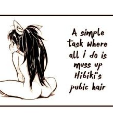 Story Hibiki no Inmou | Hibiki's Pubic Hair- The idolmaster hentai Hair
