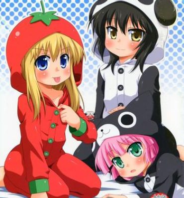 Rebolando Panda to Tomato to Kuroneko to – Panda & Tomato & Black Cat- Yuruyuri hentai Jeune Mec