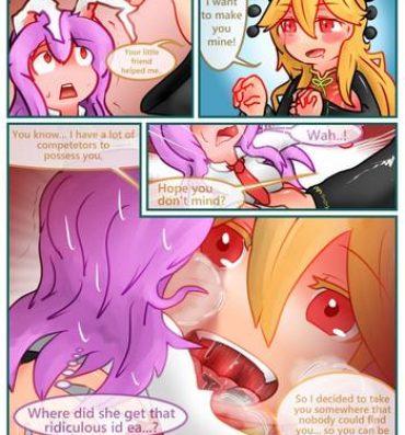 Pussy To Mouth Junko x Reisen Vore- Touhou project hentai Rola