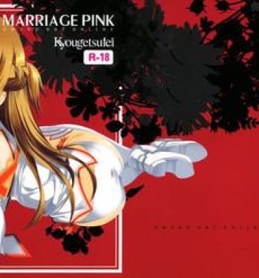 Pussy Fucking MARRIAGE PINK- Sword art online hentai Bed