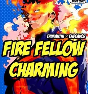 Str8 FIRE FELLOW CHARMING- My hero academia hentai Fellatio